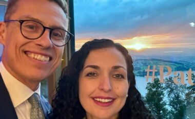Osmani nis takimet në Finlandë, publikon fotografi me presidentin: Dy vende liridashëse