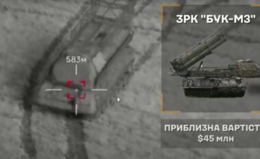 Ukrainasit publikojnë pamjet e shkatërrimit të sistemin raketor rus të mbrojtjes kundërajrore