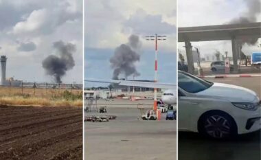 Houthi shkrepin një raketë që godet pranë aeroportit më të ngarkuar të Izraelit, pamje nga vendi i ngjarjes