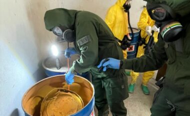 KFOR dhe FSK realizojnë aktivitete për trajtimin e materialeve të rrezikshme në jug të Kosovës