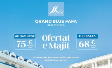 Maji i mjaltit shijohet në Grand Blue FAFA Resort!