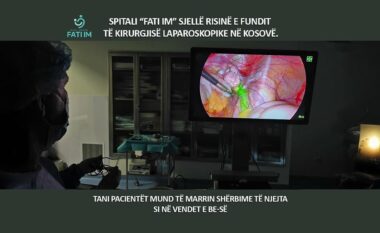 Spitali ‘Fati Im’ bën histori me ndërhyrjen e parë duke përdorur teknologjinë më të re në rajon 4K Ultra dhe Multi-Fluorescencë