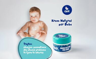 Natyra ofron, NANA Krem shfrytëzon: Produkte natyrale për butësinë e lëkurës së bebeve