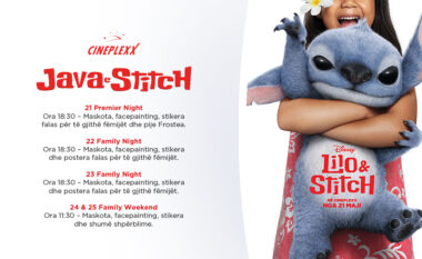Cineplexx dhe Frostea sjellin emocion dhe freski me një “Treasure Hunt” të veçantë në shkollën “Xhemail Mustafa”!