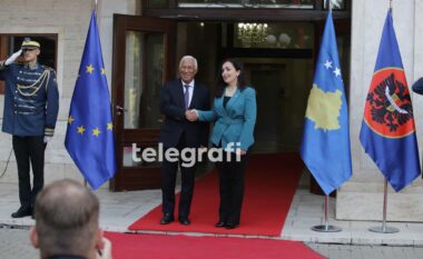 Osmani pret në takim Presidentin e Këshillit Evropian