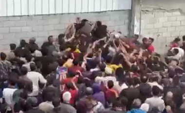 Pamje që tregojnë shkallën e dëshpërimit – luftë për një copë bukë në Gaza