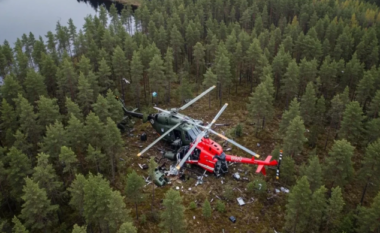 Dy helikopterë përplasen dhe rrëzohen në Finlandë, nuk ka të mbijetuar