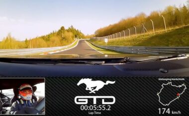 Ford publikon pamjet e “thyerjes së rekordit” nga Mustang GTD në Nurburgring