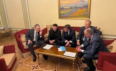 Zelensky dhe liderët e vendeve më të fuqishme evropiane e telefonojnë Trumpin