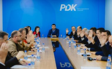 Kryesia e PDK-së diskuton krizën institucionale dhe përgatitjet për zgjedhjet lokale