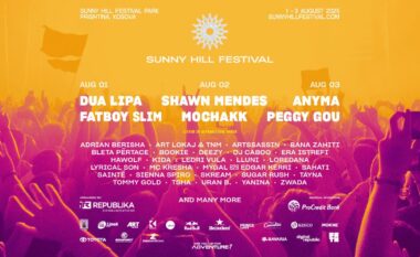 Zbulohet ‘line up’ i plotë i Sunny Hill Festival 2025: Shawn Mendes, FatBoy Slim dhe Anyma i bashkangjiten yjeve të mëdhenj që vijnë në Kosovë
