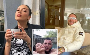 Mozzik dhe Lotina në momentet e tyre më të ëmbla, ndajnë pamje duke u përqafuar në pishinë