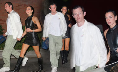 Dua Lipa shijon mbrëmjen e së premtes në një takim romantik me të fejuarin Callum Turner në New York