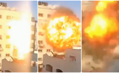 Pamje tronditëse nga shkatërrimi i një ndërtese në Gaza