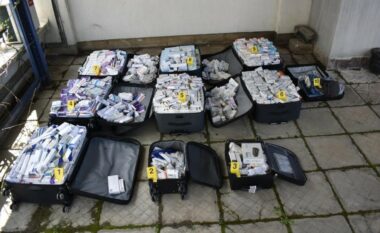 Kapet sasi barnash të kontrabanduara në vlerë 150 mijë euro, dy shtetas turq mes të arrestuarve