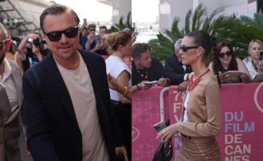 Leonardo DiCaprio shkëlqen në Kanë përkrah të dashurës Vittoria Ceretti