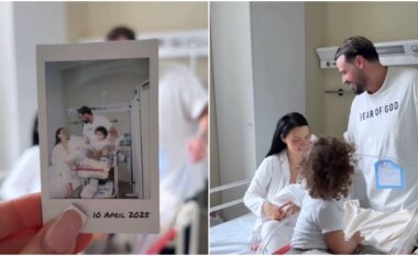 Einxhel Shkira bëhet nënë për herë të dytë