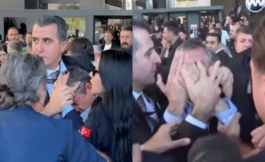 Sulmohet rivali i Erdoganit – pamjet e publikuara tregojnë momentin kur ai goditet me shuplakë