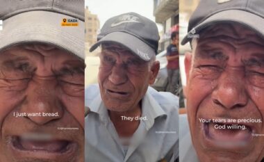 “Unë dua vetëm bukë”, videoja e të moshuarit palestinez tërheq vëmendjen e mbarë botës – tregon se si fëmijët i janë vrarë në luftë