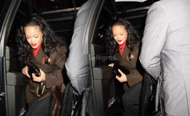 Rihanna shkëlqen në darkën para Met Gala-së, në shtëpinë e Anna Wintour