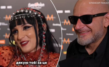 Gazetarja ukrainase mahnit grupin Shkodra Elektronike në prapaskenë – interpreton hitin “Zjerm” në gjuhën e saj