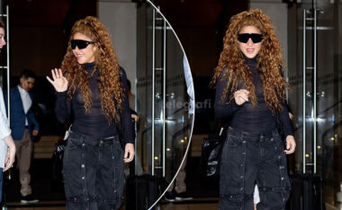 Shakira rikthehet me një pamje moderne në New York, ndërsa nis turneun në SHBA