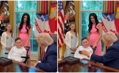Trump realizon dëshirën e djaloshit të familjes shqiptare – presidenti amerikan i dhuron një dhuratë të veçantë