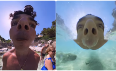 Turisti amerikan i bëri rrjetet sociale të qeshin me kamerën e re