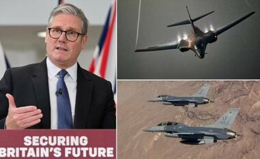 Aeroplanët luftarakë britanikë së shpejti do të mbajnë armë bërthamore, si pjesë e zgjerimit më të madh të mbrojtjes që nga Lufta e Ftohtë