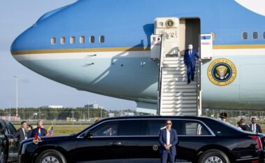Trump arrin në Amsterdam për samitin e NATO-s