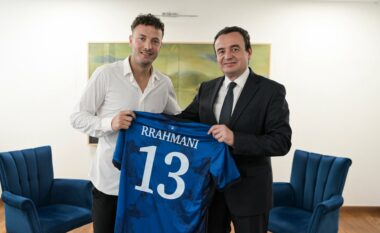 “Kapiten, kampion dhe shembull për gjithë sportistët e rinj” – Albin Kurti pret në takim Amir Rrahmanin