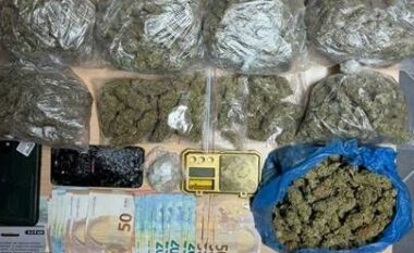 Arrestohen dy persona në Prishtinë, u konfiskohet marihuanë, kokainë e bimë kanabisi