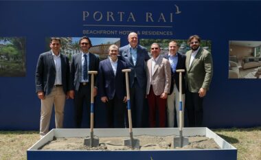 Vendoset gurthemeli i kompleksit luksoz “Porta Rai” në Ulqin, projekt që e pozicionon Malin e Zi si një destinacion premium dhe që sjell 800 vende të reja pune