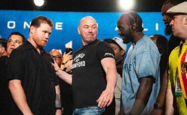 Përgatitjet për “supermeçin e artë” nisin me tenstione: Alvarez vs Crawford më 13 shtator – 186 milionë euro në lojë