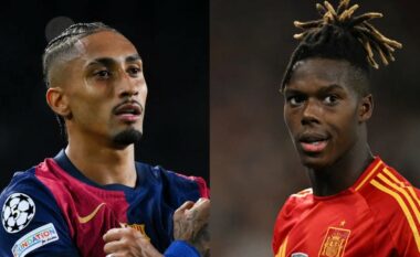 Raphinha befason me deklaratën për transferimin e mundshëm të Williams tek Barcelona
