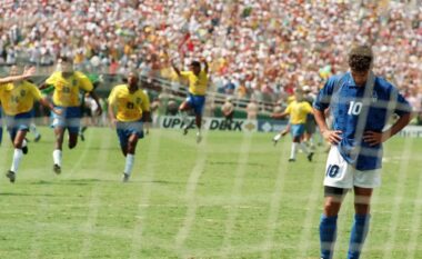 “Nëse do ta kisha një thikë, do ta kisha therur veten”, Baggio flet për penalltinë e humbur ndaj Brazilit