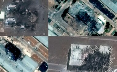 Imazhe satelitore që thuhet se zbulojnë dëmet në objektet kryesore bërthamore të Iranit