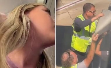 Pasagjerja alarmon stafin pasi sheh se një pjesë të aeroplanit “po hiqej”, pak para ngritjes