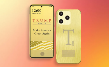 Familja Trump prezanton telefonin T1 ngjyrë ari