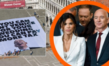 Protestat në Venecia nuk ndalen – Bezos dhe Lauren duhet të ndryshojnë vendndodhjen e ceremonisë së dasmës
