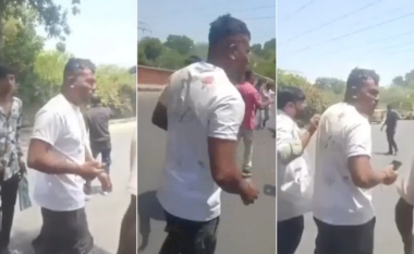 I mbijetuar i vetëm i tragjedisë ajrore në Indi – shihet me dëmtime të lehta në fytyrë dhe duke çaluar