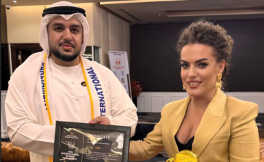 Ambasadorja e Vullnetit të Mirë, Elvana Shala, nderohet me çmimin ndërkombëtar “Iconic Women Award” në Dubai