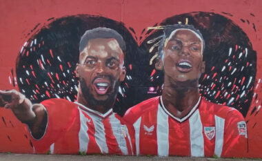 Vandalizuan muralin e vëllezërve Williams shkaku i Nicos – klubi i Athletic Bilbaos del me deklaratë zyrtare