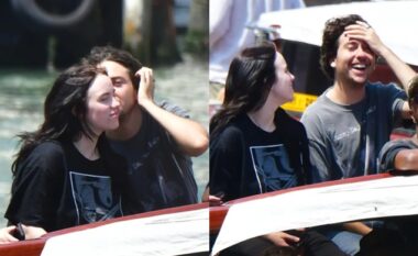 Billie Eilish dhe i dashuri i saj Nat Wolff shijojnë një shëtitje romantike me varkë në Venecia