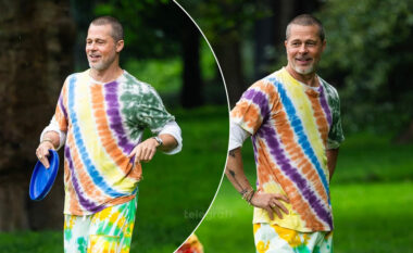 Brad Pitt befasoi me një stil të ri gjatë daljeve në New York