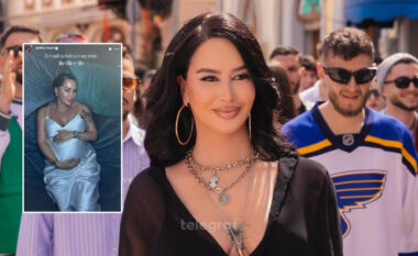 Dafina Zeqiri emocionon me dedikimin për të birin: Mezi pres të të mbaj në krah