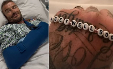 David Beckham përfundoi në spital, gruaja e tij Victoria publikoi një foto misterioze