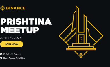 Kosova i bashkohet hartës globale të kriptovalutave: Regjistrohu për MeetUp-in e parë të Binance në Prishtinë më 11 qershor