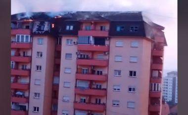 Zjarri në një ndërtesë banimi në lagjen Emshir