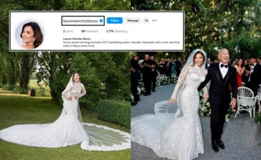 Lauren Sanchez ndryshon emrin e llogarisë në Instagram pas martesës me Jeff Bezos – shton mbiemrin e miliarderit